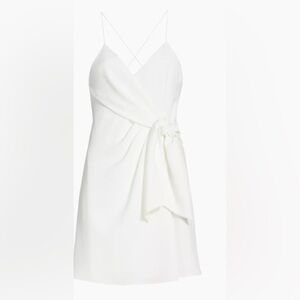 Alice And Olivia Katie Tie Wrap Mini Dress NWT